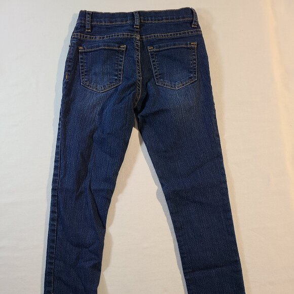 Children's Place Super Skinny Jeans 8 Slim Dark Wash Denim Stretch Pants - Picture 3 of 5